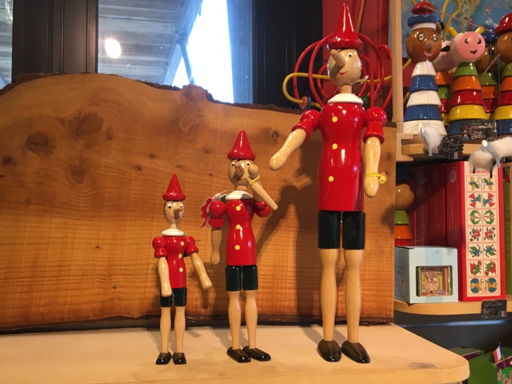 Pinocchio articulé – La Maison du Bois à Fouras-Les-Bains