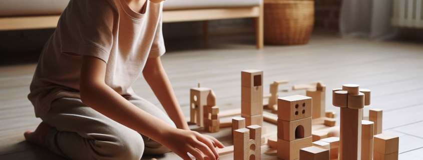 Moins, c'est plus : Comment les jouets minimalistes favorisent le jeu en pleine conscience chez les enfants